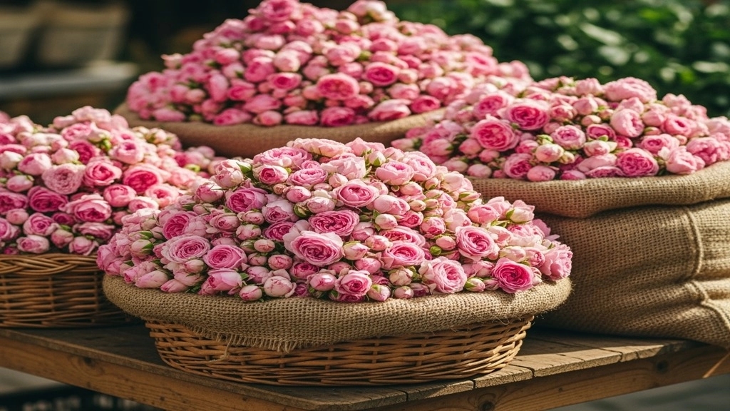 فروش عمده و صادرات گل محمدی فروش عمده و صادرات گل محمدی